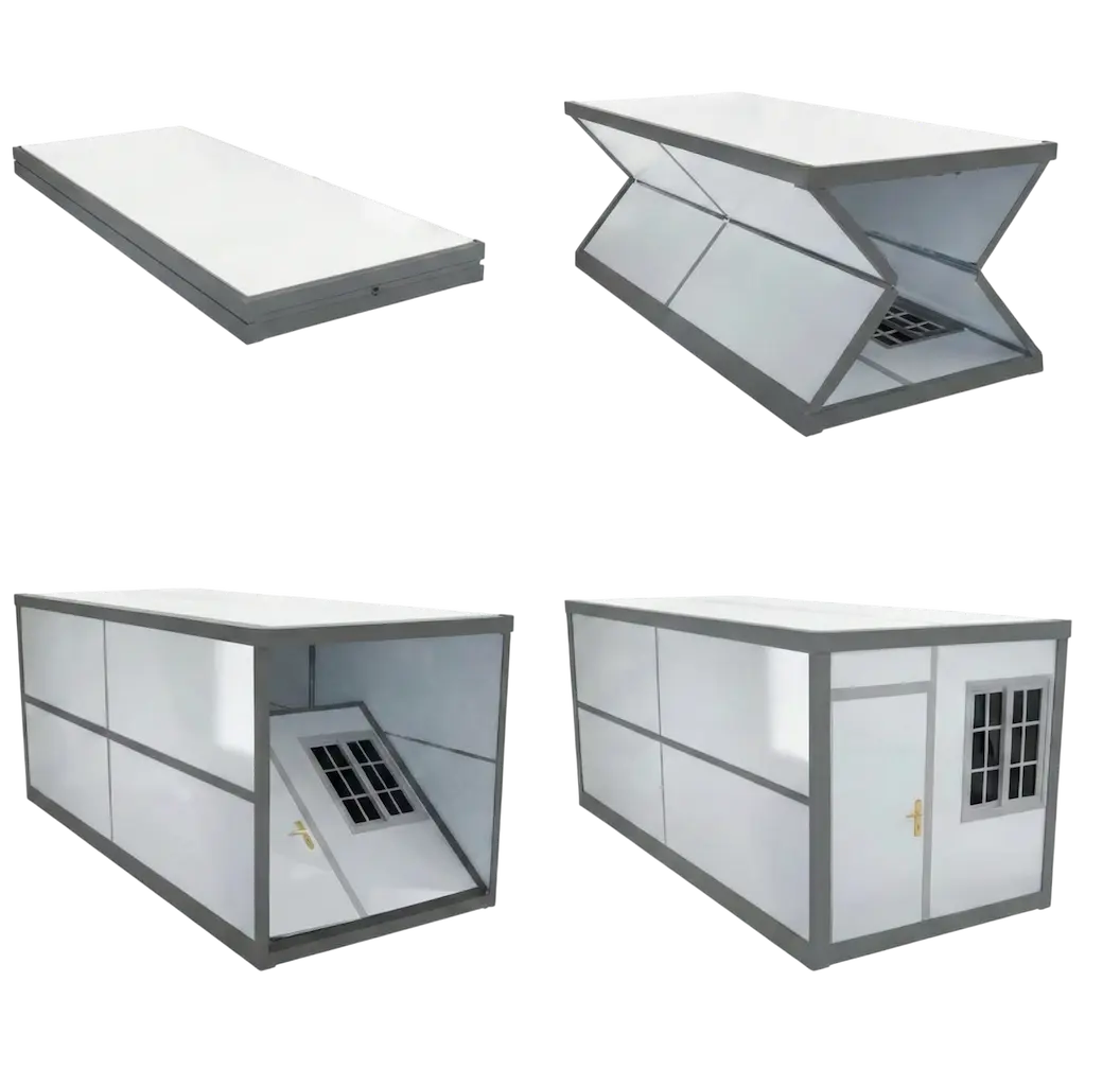 Modelo Caseta — Sistema plegable